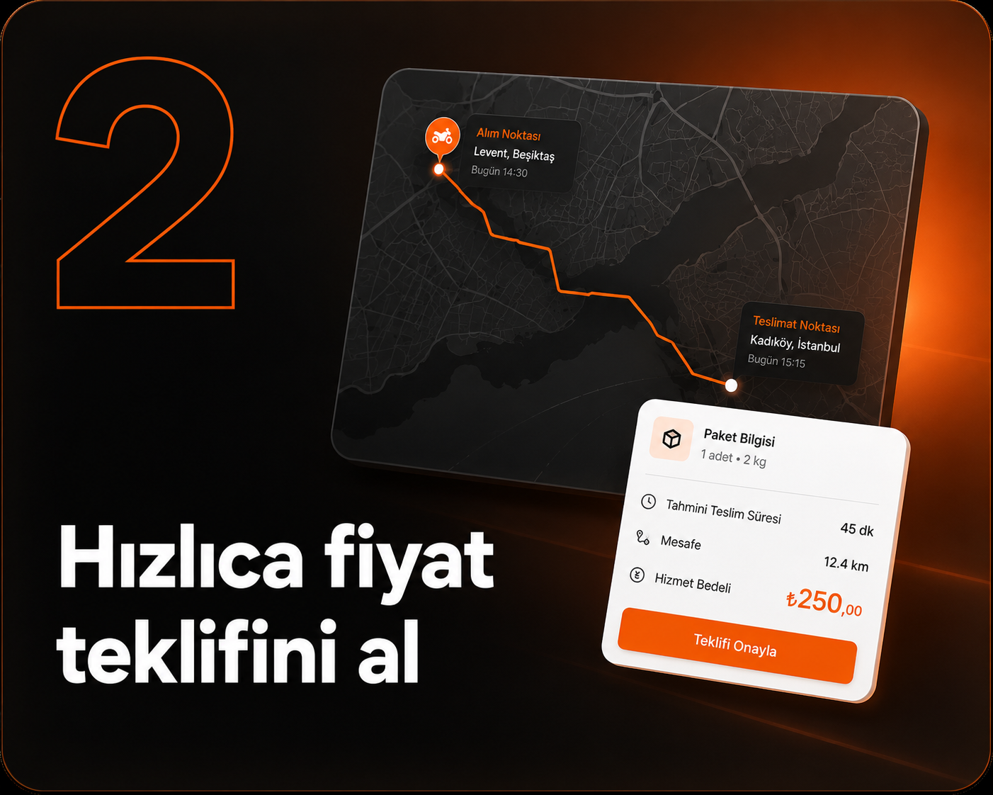 Hızlıca fiyat teklifini al